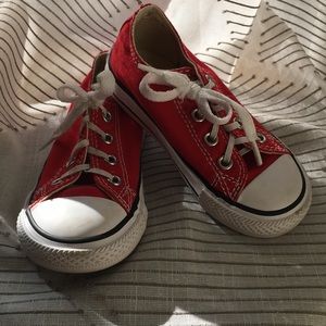 Red Toddler Converse